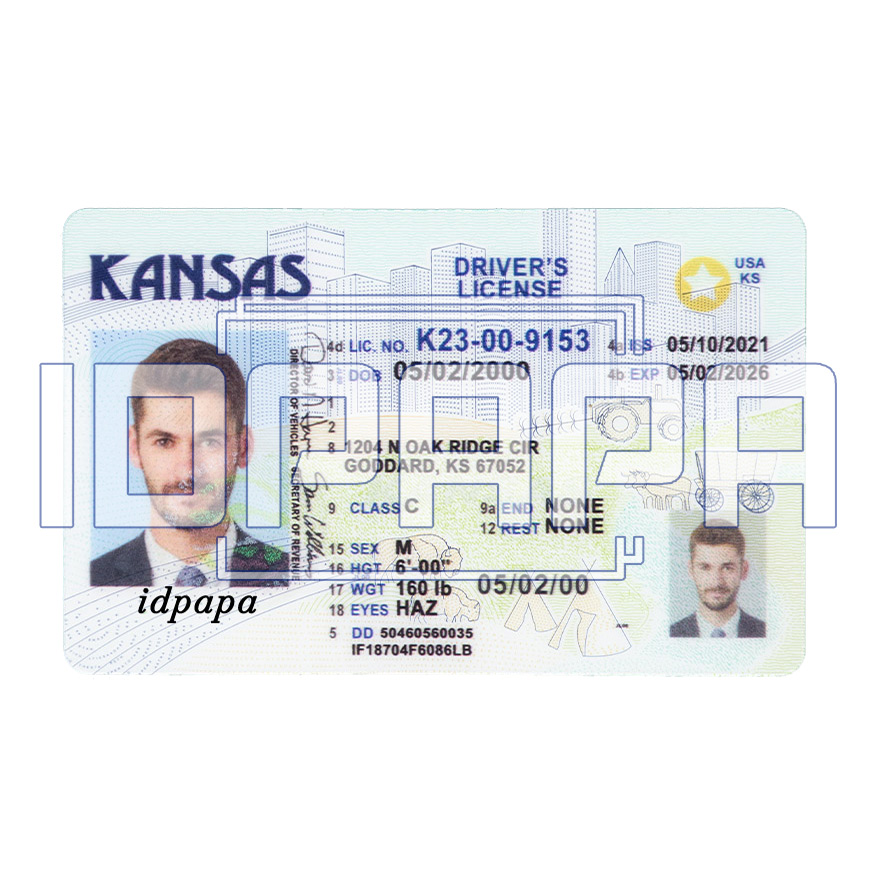 Kansas Scannable Card